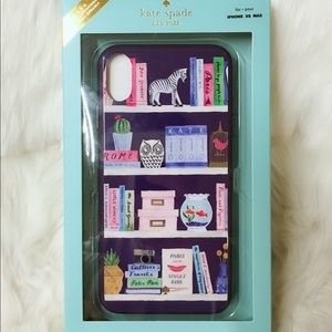 New Kate Spade Case iPhone XS Max Library Resin